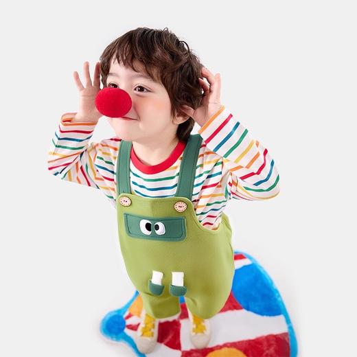 【秋季清促】【好可爱】嘟嘟家宝宝背带裤2025秋季新款儿童裤子秋装男童长裤潮 商品图2