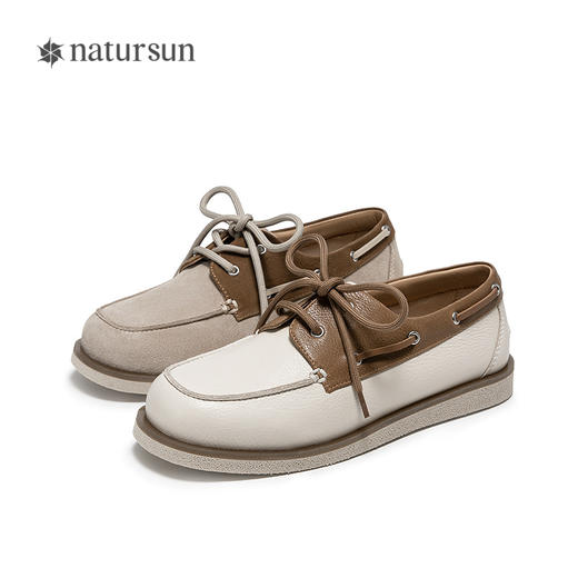 2楼natursun 25春季新品牛津鞋 N25175610 商品图4