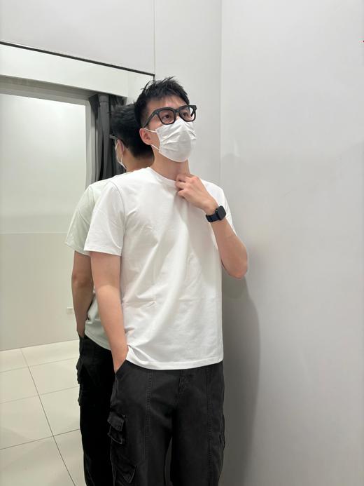 二店y 重磅260g的新疆棉T，高克重❗1oo%纯棉情侣净版T恤 商品图1