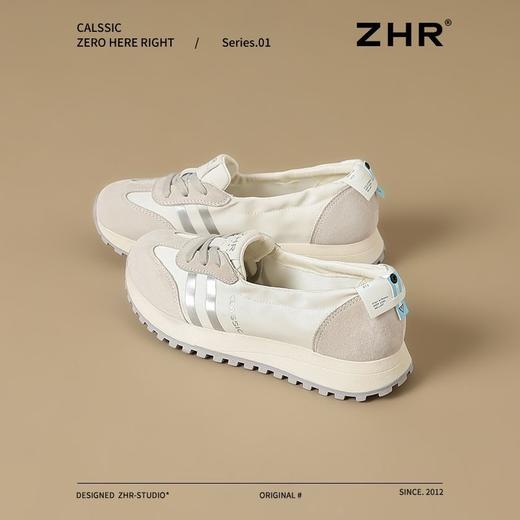 ZHR则则浅口德训鞋女2025春秋新款超软透气阿甘鞋轻便防滑休闲鞋 商品图0