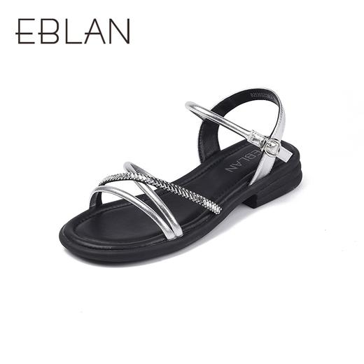 2楼伊伴2025夏季新款潮流舒适女时尚休闲鞋B25303202 商品图0