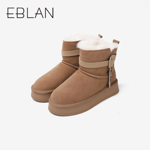 2楼伊伴2024冬季新款冬靴女鞋B24752560 商品图4