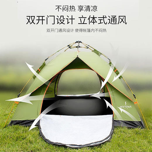 何大屋自由天地户外帐篷HDW1505W【LXGWZQ3.0】 商品图4
