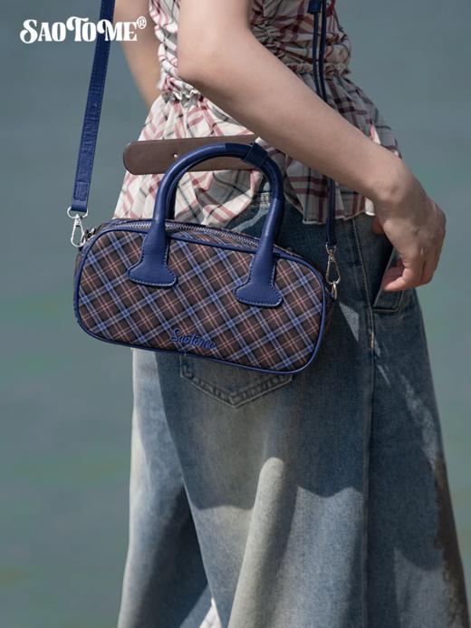 早乙女惠子saotome/STMBB252324/格纹波士顿包 商品图3