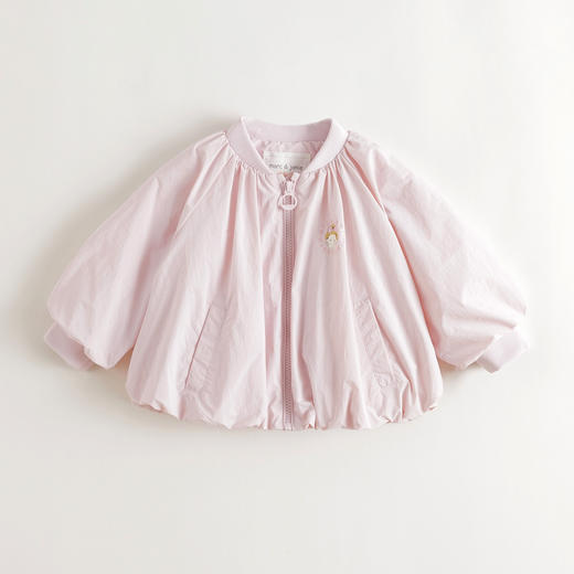 马克珍妮女童轻软防护夹棉花苞外套2025年秋装新款551567 商品图2