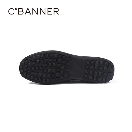 4楼千百度2025秋季舒适低跟强韧橡胶大底得体乐福鞋男鞋A25407220 商品图3