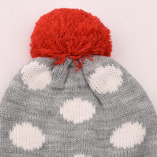 棉果果秋冬季女童棉线帽子 M422400518687 商品图3