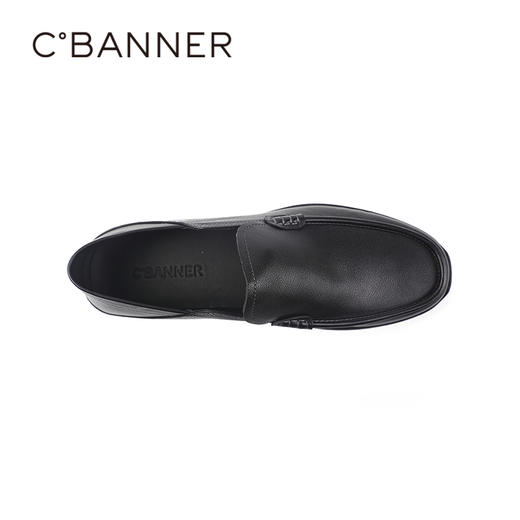 4楼千百度2025秋季舒适低跟强韧橡胶大底得体乐福鞋男鞋A25407220 商品图2