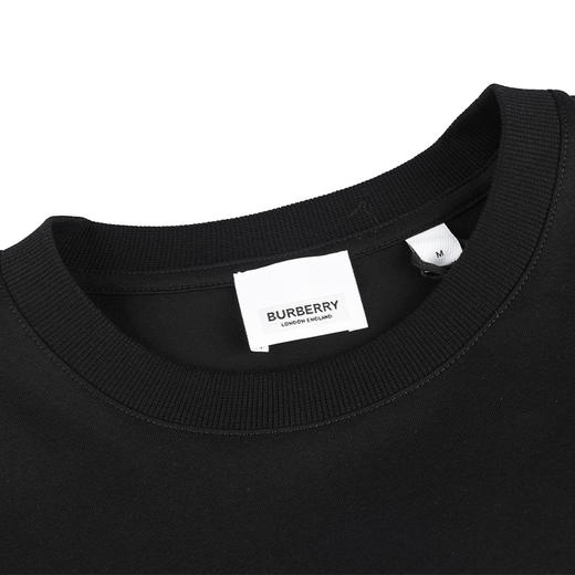【超惠秒】Burberry 博柏利 男士宽松款简约经典字母logo全棉短袖T恤12025/12026 商品图3