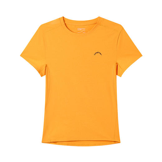 CryingCenter 速干凉感5A抗菌吸湿防晒 弧度小标轻快收腰运动短袖 商品图7