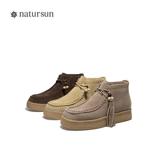 2楼natursun 24冬季新品牛津鞋 N24637566 商品图4