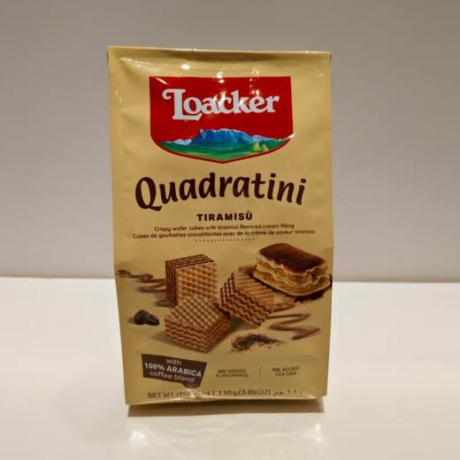 莱家粒粒装威化（提拉米苏味） 110g/袋 商品图0