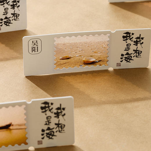 小林漫画 & 湛江吴阳「我想我是海」主题胶片 卡片 珍藏版 商品图5