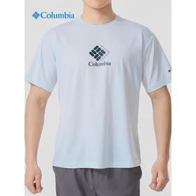 哥伦比亚男式冰感速干短袖T恤AE9642 100/336
