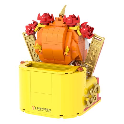 醒狮积木笔筒 商品图3