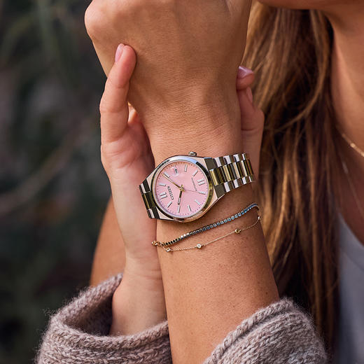 西铁城/CITIZEN机械不锈钢简约复古时尚腕表NJ0200-50Z 商品图11