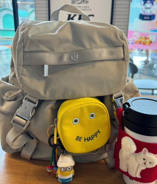 原单lulu销量王男女同款防水刘亦菲同款双肩包 商品图11