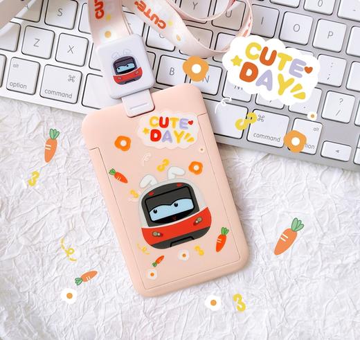 地铁车头可伸缩挂绳卡套 商品图3