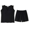 丁摩 带胸垫睡衣女夏季【纯棉】无袖背心短裤薄款可外穿夏天女士蕾丝家居服5ZF-  63035 商品缩略图4
