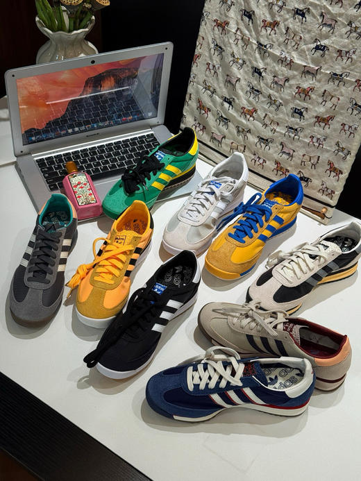 躁动起来❗️重磅福利‼️‼️独家原装阿迪𝐬𝐥-𝟕𝟐复古德训跑鞋👟 11配色！情侣款正码 商品图6