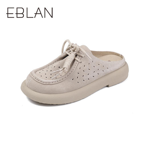 2楼伊伴2025夏季新款潮流舒适女时尚休闲鞋B25202810 商品图0