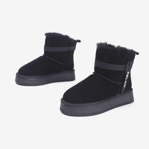 2楼伊伴2024冬季新款冬靴女鞋B24752560 商品图6