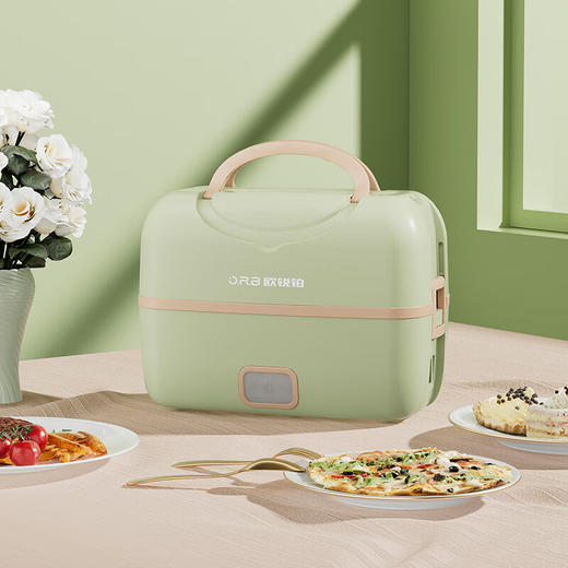 欧锐铂 鲜人一步-多功能电热饭盒2L【LXGWZQ1.0】 商品图1