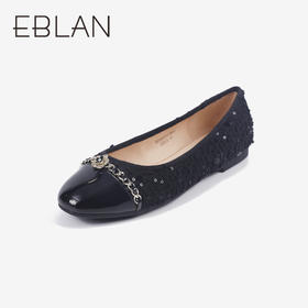 2楼伊伴秋季新款女鞋单鞋B24403313