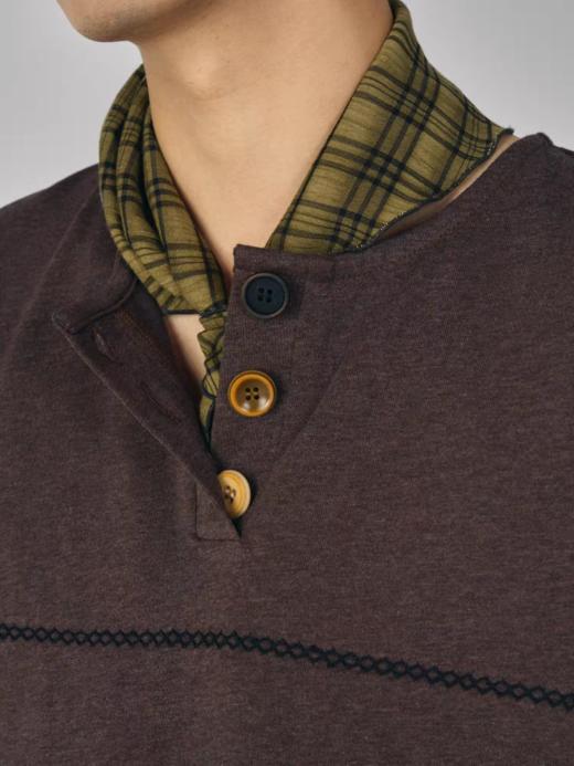 共和GongheRepub/GH24036/复古花纱落肩短袖 商品图1