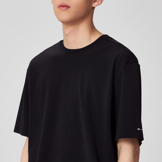 NPC潮牌全衣压胶宽松舒适圆领T恤男潮流硅胶logo户外NP44TE49 商品图1