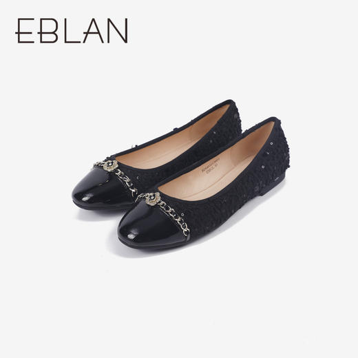 2楼伊伴秋季新款女鞋单鞋B24403313 商品图4