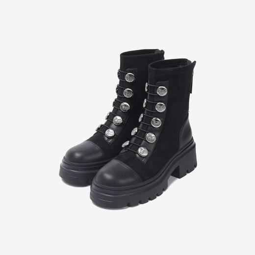 2楼伊伴2043新款冬季冬靴女鞋B24550753 商品图5