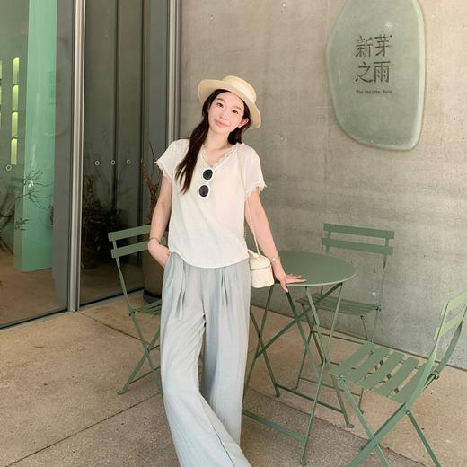 Beau Muse 雪花棉蕾丝短袖 商品图4