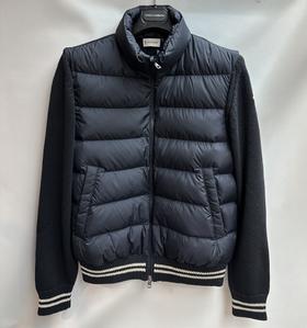 男款拉链拼薄羽绒外套018