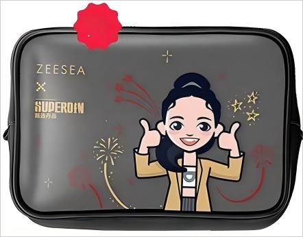 [发饰系列]【9.9元特价丨29.7元任选3件 | 单笔满59元送卡皮巴拉迷你收纳包】ZEESEA滋色黑金化妆包（甄选丹品IP款）/南波小兔发夹+草莓熊发箍/糖果发夹+气垫梳（3件起购，拍下3件立减） 商品图5