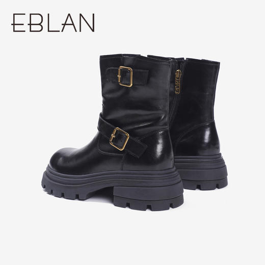 2楼伊伴2024冬季新款冬靴女鞋B24512501 商品图3