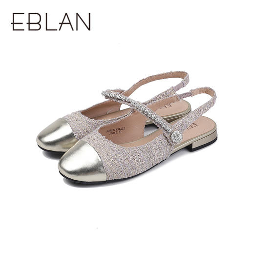 2楼伊伴2025夏季新款潮流舒适女凉鞋B25221831 商品图4