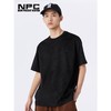 NPC潮牌夏新款仿麂皮绒短袖T恤简约潮流上衣NP33TE23 商品缩略图1