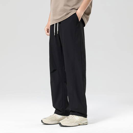 gxg.jeans男装【爆款热卖】25夏款宽松弯刀裤男时尚百搭校园通勤休闲长裤K&C 商品图2