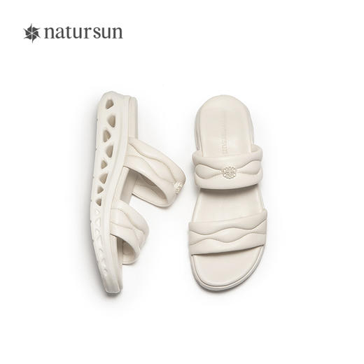 2楼natursun 25年夏季新品一字拖 N25377181 商品图3