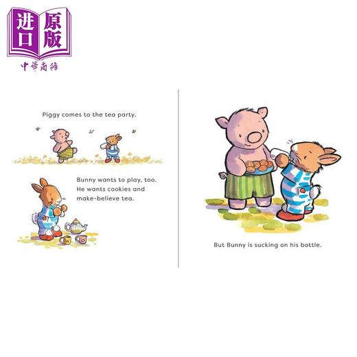 【中商原版】Lifes Little Lessons 生活中的小小教训英文纸板书4册 Bye-Bye Bottle Pacifier Diaper No More Biting 商品图4