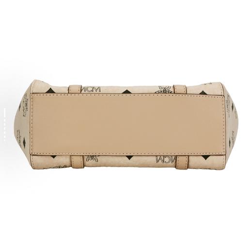 MCM Toni Visetos 经典老花满印菜篮子 米色 商品图3