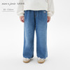 马克珍妮女童云感纯棉直筒牛仔裤2025年秋装新款551512 商品缩略图0