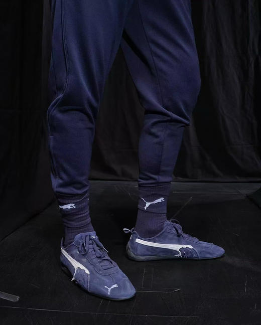 82-6 直接底裤价 巴黎联名pm 废土风 撕烂磨损做旧 个性 情侣款薄底运动鞋休闲鞋 卡码选大 商品图8