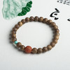 xy0482沉香+南红回纹珠绿松石手串 商品缩略图3