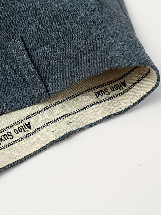 高阶质感 深灰色中长半身裙 西装面料 直筒 通勤神裙 商品图2