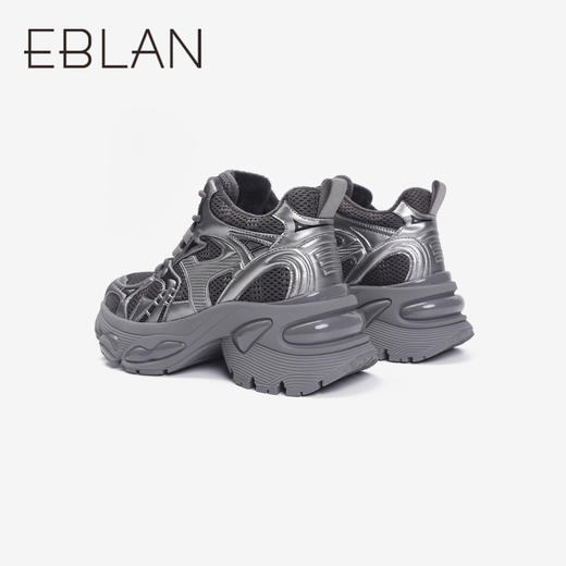 2楼伊伴2024冬季女时尚休闲鞋潮流舒适女鞋B24648801 商品图4