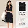 丁摩 带胸垫睡衣女夏季【纯棉】无袖背心短裤薄款可外穿夏天女士蕾丝家居服5ZF-  63035 商品缩略图5