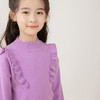 Avann阿曼衣12针木耳边女童羊毛衫MF16 商品缩略图1