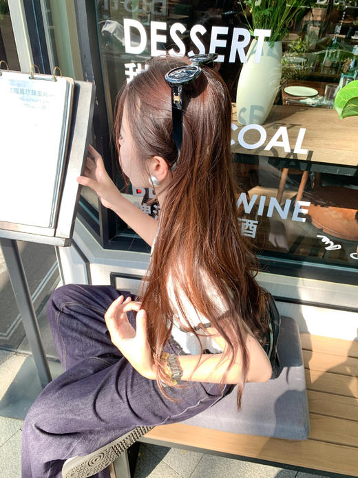 【110元任选2件】最后一波现货！2色撞色毛织短袖T 商品图10